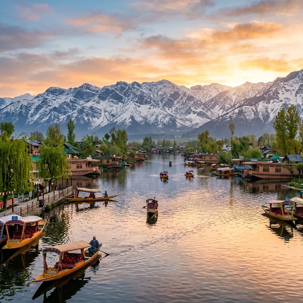 Kashmir Tour tempo traveller package from Delhi