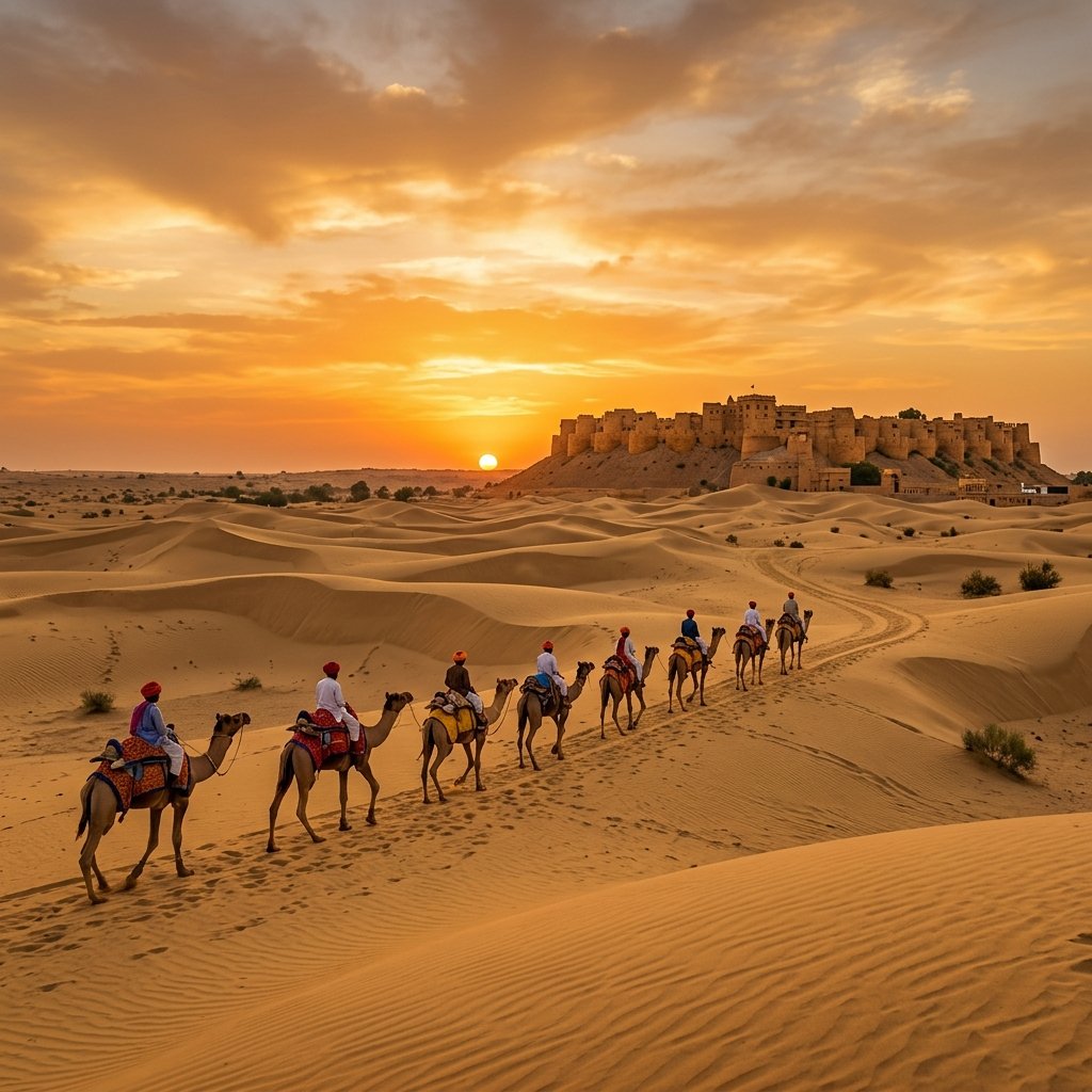 Delhi to Rajasthan Tempo Traveller on Rent